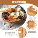 Mesa de Piquenique Dobrável de Madeira